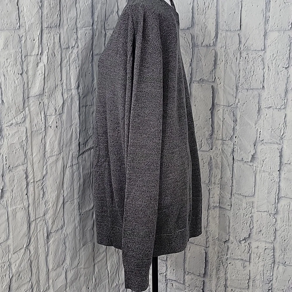 BANANA REPUBLIC Merino Wool Men's Gray‎ Pullover Sweater Large